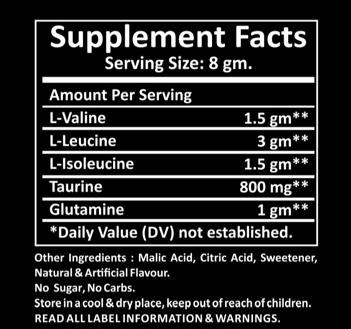 PFN BCAA 50 SERVINGS 400 GM. in bathinda