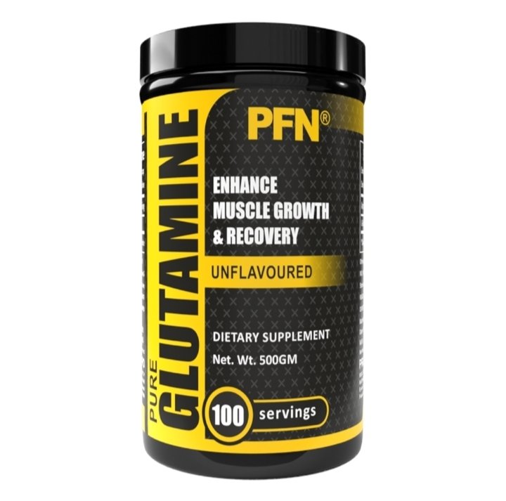 PFN GLUTAMINE POWER 500 GM. 100 SERVINGS.