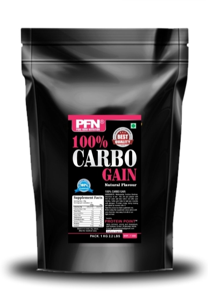 PFN CARBO GAIN 1 KG UNFLAVOURED