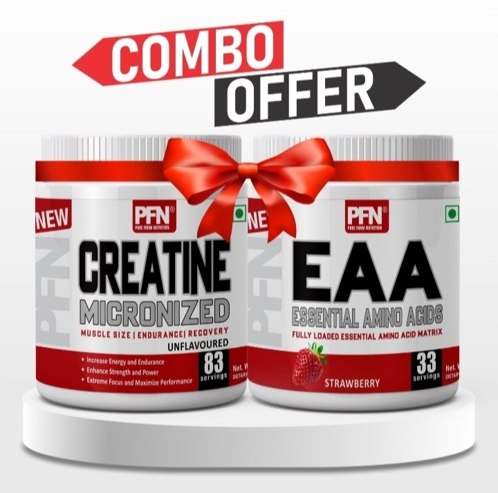 CREATINE MONOHYDRATE, EAA COMBO PACK